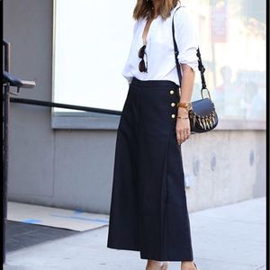 Marc Jacobs brand wide Leg navy pants. Lined. Sz 4